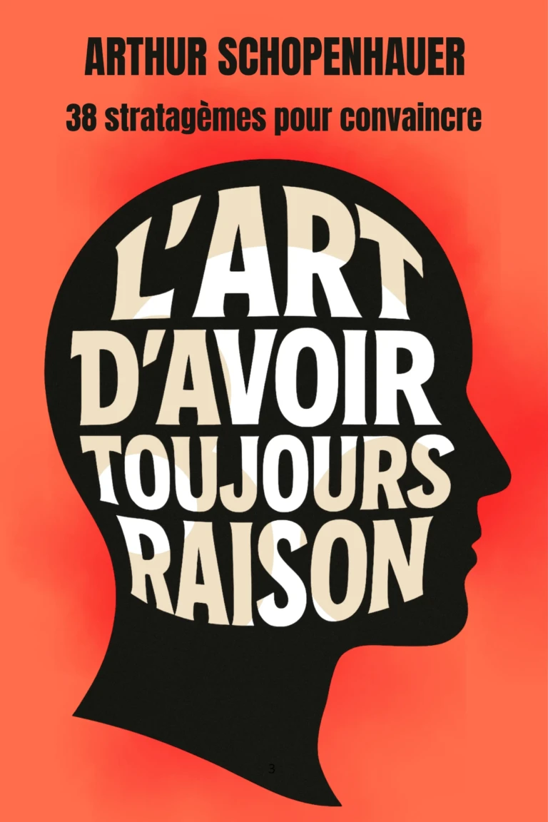 COUV L’Art d’avoir toujours raison