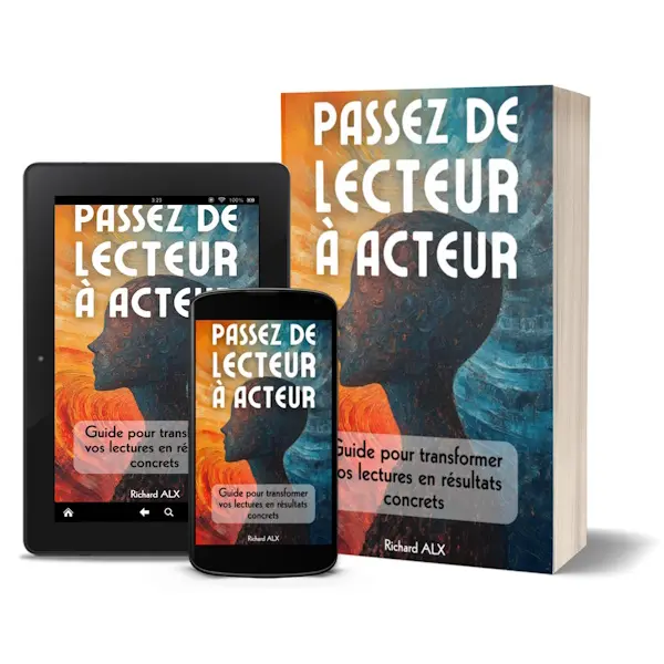 Couverture du guide. Passez de lecteur à acteur.